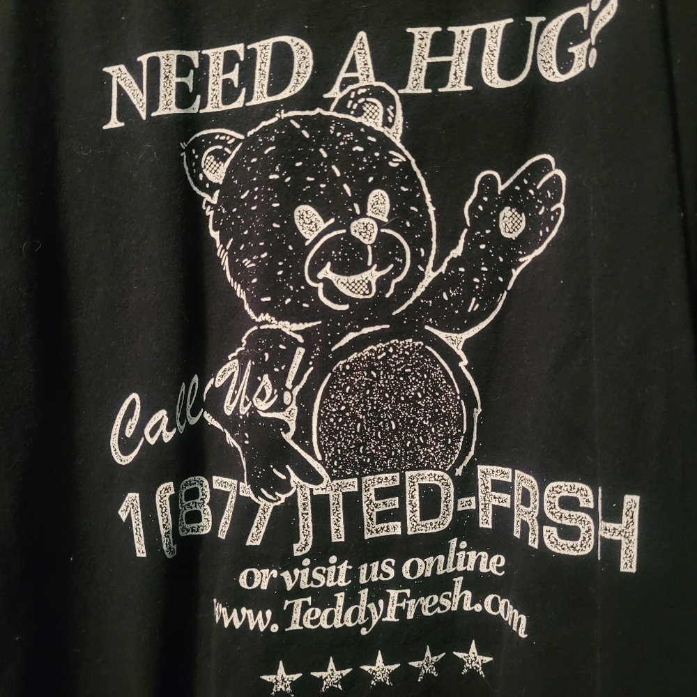 Teddy Fresh need a hug? Tee 3XL